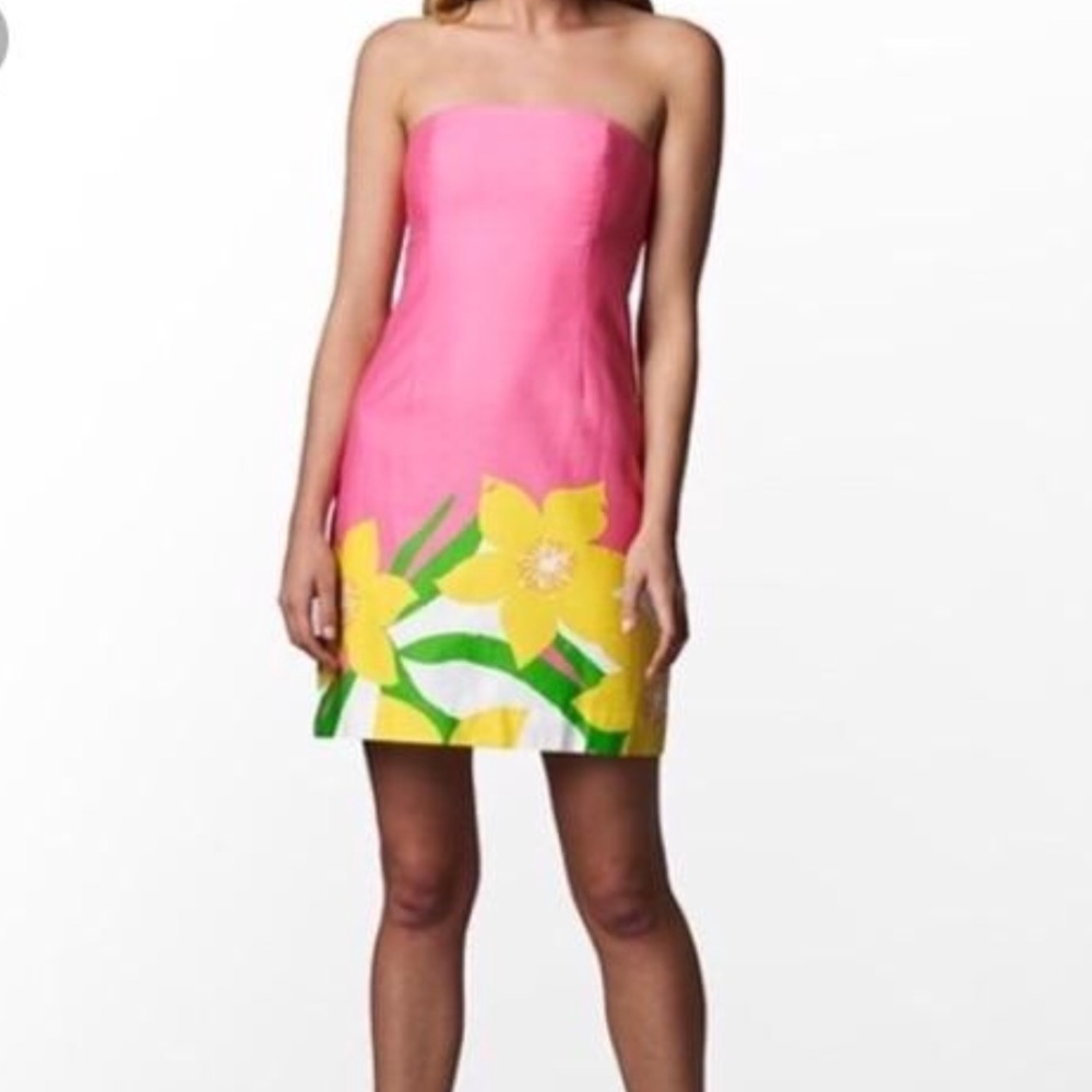 Lilly Pulitzer Franco Hotty Daffodil Dress